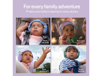 Protetores auriculares Alpine Muffy Baby para bebé - Dawn Purple Protetores auriculares Alpine Muffy Baby para bebé - Dawn Purple
